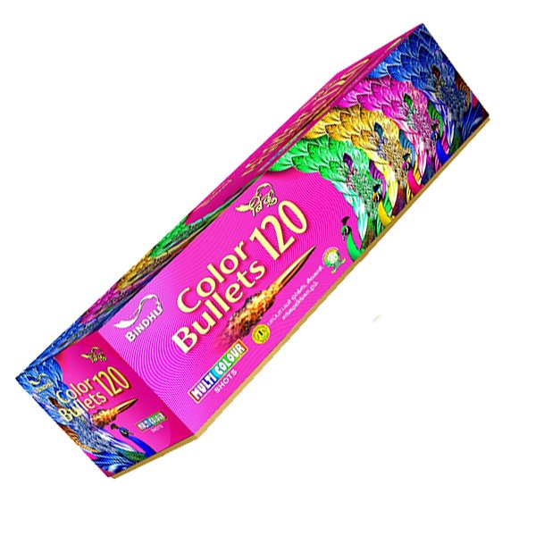 120 Shots (Multicolour + Crackling)