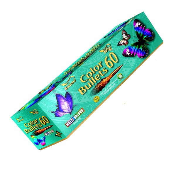 60 Shots (Multicolour + Crackling)